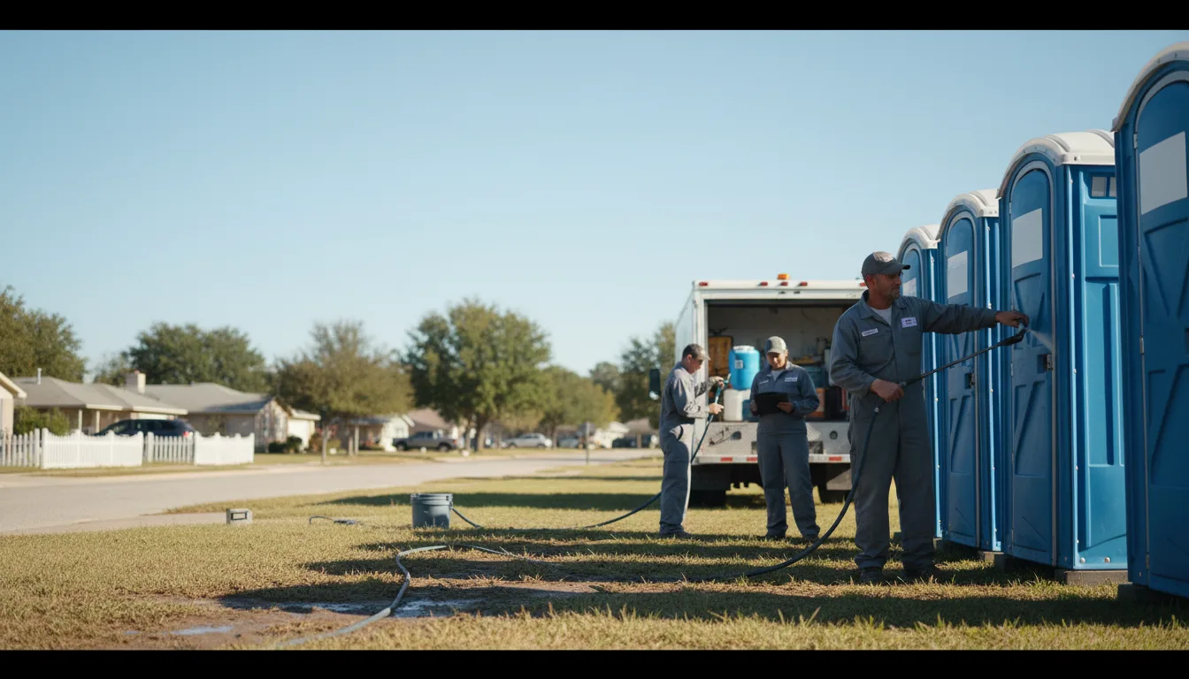 Long-Term Portable Toilet Rental in Delco, NC near me
